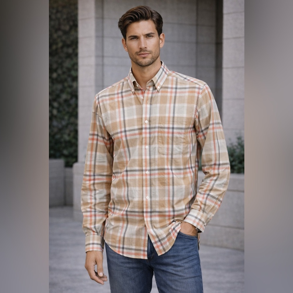 Jos. A. Bank Traveler’s Collection Long Sleeve Button-Up Shirt - Picture 11 of 12